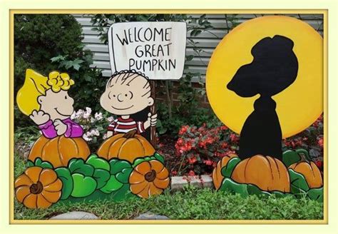 Iconic Peanuts Charlie Brown Lucy And Snoopy Welcome Great Pumpkin