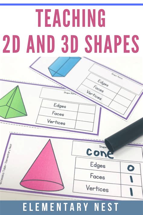 2nd Grade 2d And 3d Shapes Differentiation Activities 2d And 3d