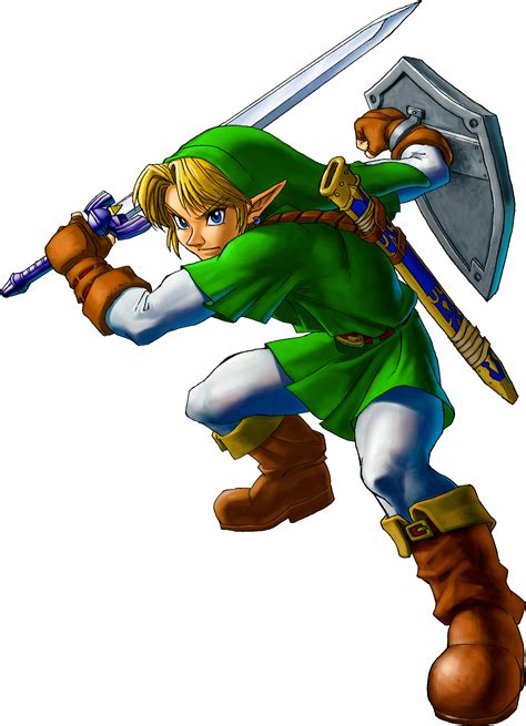 Image Link Artwork 2 Ocarina Of Timepng Zeldapedia Fandom