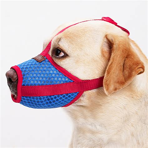 Dog Muzzle Soft Mesh Muzzle For Small Medium Large Dogs Breathable