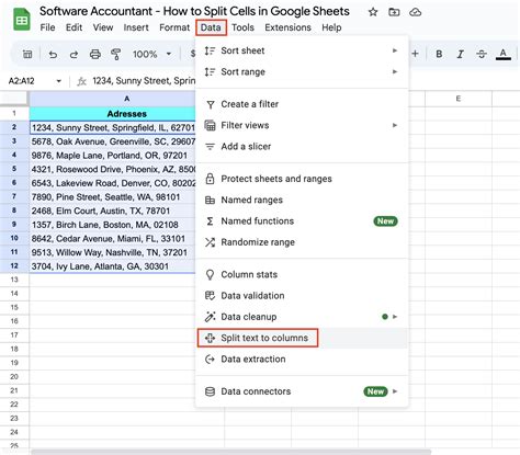 How To Split Cells In Google Sheets Separate Into Multiple Columns