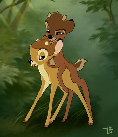 Rule Anal Bambi Bambi Film Cervine Deer Disney Duo Fawnsmooch