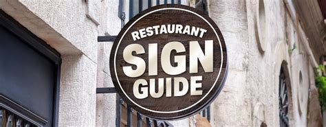 Restaurant Sign Ideas 4 Ways To Create Memorable Signage