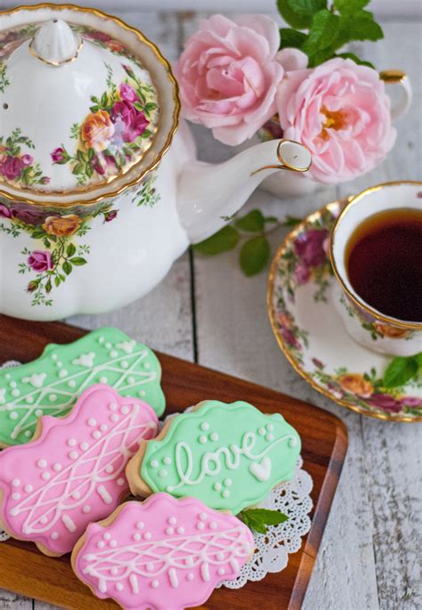 Soft Tea Sugar Cookies Cookies For England
