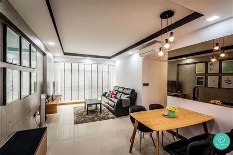 10 Most Popular Home Styles For Hdb And Condos Living Room Renovation
