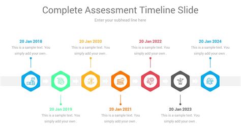 Stages Horizontal Timeline Powerpoint Infographic Ciloart