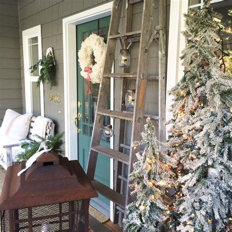 Little Farmstead Our Farmhouse Christmas Porch 2015