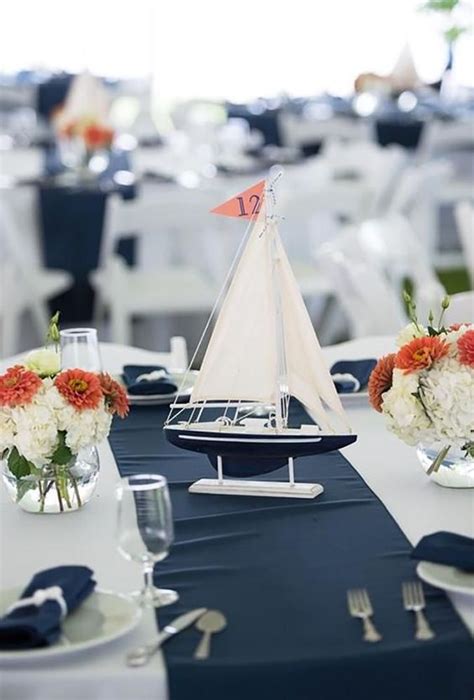 31 Beautiful And Chic Nautical Wedding Centerpieces Weddingomania