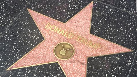 Donald Trumps Star On Hollywood Walk Of Fame Vandalized Cnnpolitics