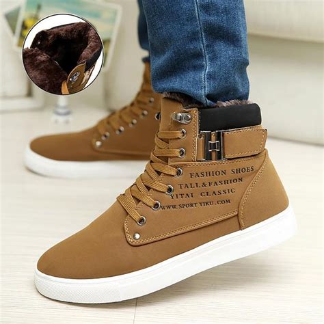 Mens High Top Suede Shoes In 2021 Ankle Boots Fashion Suede Shoes