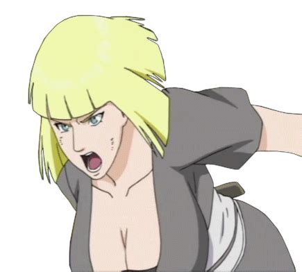 Samui Naruto Naruto Series Naruto Shippuuden Animated Animated Gif Lowres Blonde Hair
