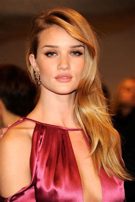 Rosie Huntington Whiteleys Hairstyles Over The Years
