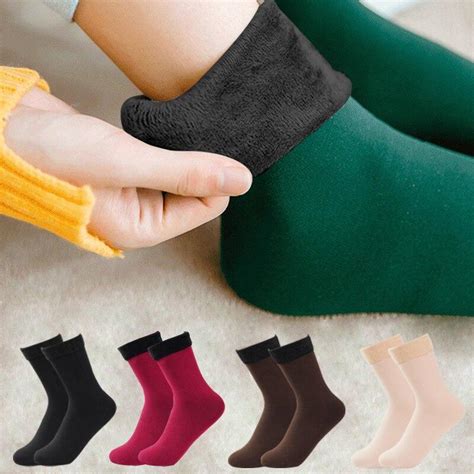 Happy Shopping 5 Pairs Womens Wool Cashmere Thick Sock Lady Soft Casual Winter Thermal Socks