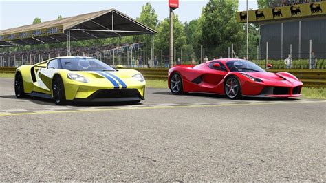 I would kill for a ford gt40 in this game. Ford GT vs Ferrari LaFerrari at Monza Full Course