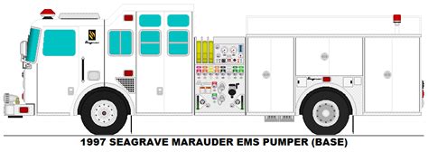 Seagrave Marauder Ems Pumper Base By Misterpsychopath3001 On Deviantart