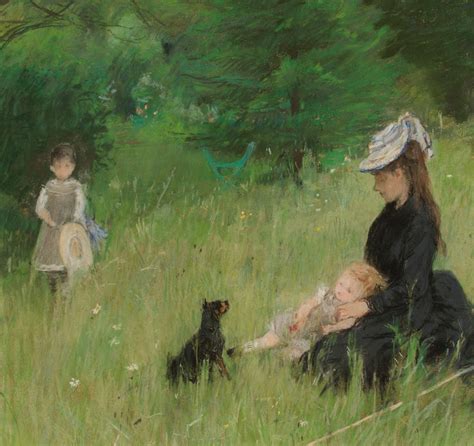 Berthe Morisot French Fine Art Print In The Park Gallerythane