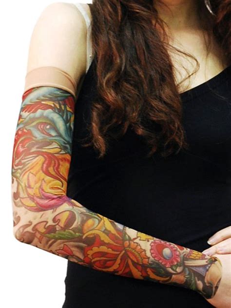 Providing creative expression, beauty and hope in our daily course. Wild Rose Unisex Single Tattoo Mesh Sleeve, Sugar Skull ...