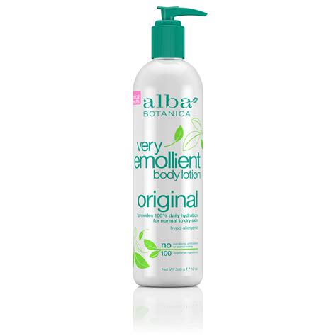Alba Botanica Very Emollient Original Body Lotion, 12 oz ...