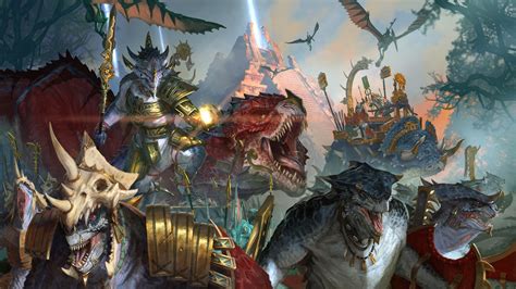 Artstation Total War Warhammer 2 Lizardmen Diego Gisbert Llorens