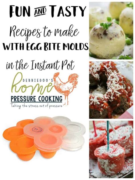 8 tbsp,baking powder:1 tsp,vanilla essence: Recipes to make with egg bite molds in the Instant Pot ...