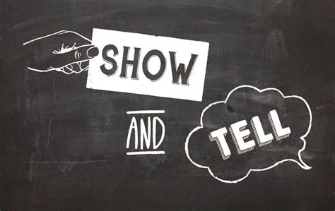 Show And Tell Sign