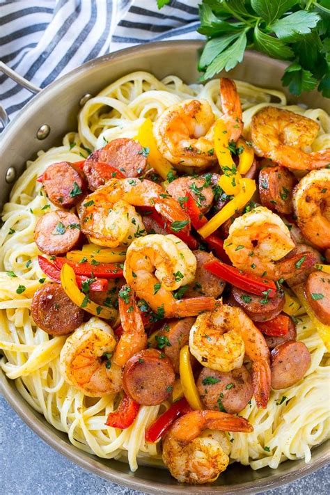 Add the pasta, stirring until super, super tasty. Cajun shrimp pasta is full of sausage and veggies, all ...