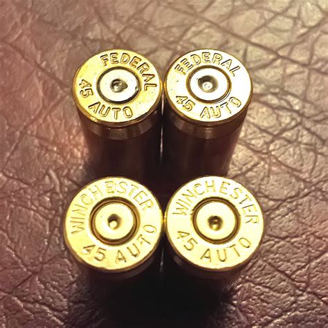 45 Auto 45 Acp Brass Empty Shell Casings For Craft Or Art