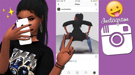 Sims Instagram Roleplay Account 😛 The Sims 4 How To Youtube