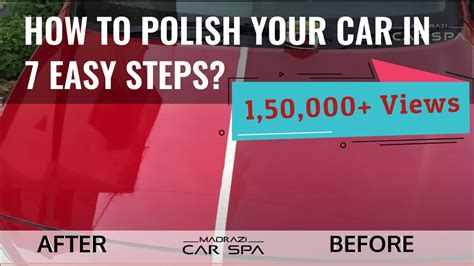 Diy 3m Car Polishing 🚘 Basic Car Rubbing Polish At Home 7 Easy