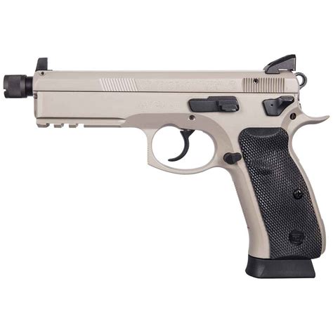 Cz 75 Sp 01 Tactical 9mm Luger 52in Urban Grey Pistol 101 Rounds