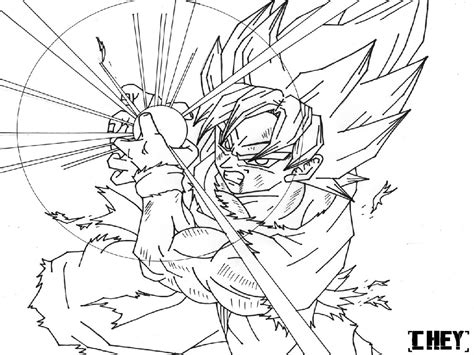 Dragon Ball Z Coloring Pages Goku And Vegeta - Coloring and Drawing