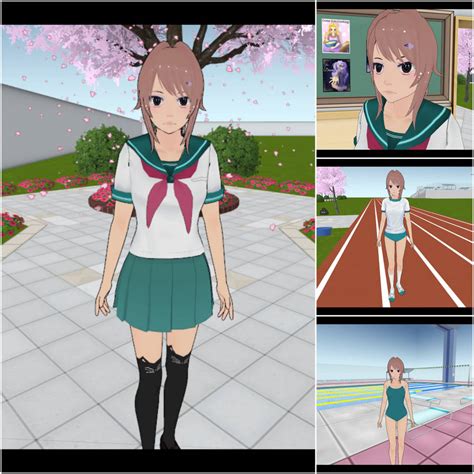 Cutie Yandere Simulator Skin Set By Kariyahowell On Deviantart