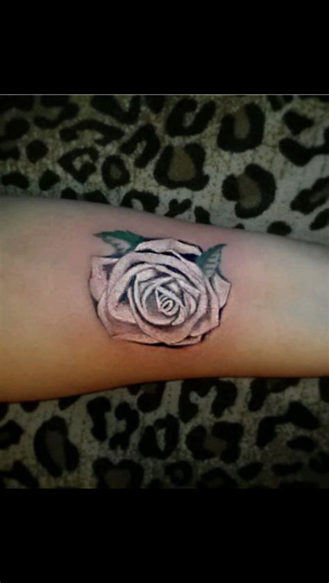 Photorealistic monochrome rose tattoo design. 19 best White Rose Tattoos images on Pinterest | White ...