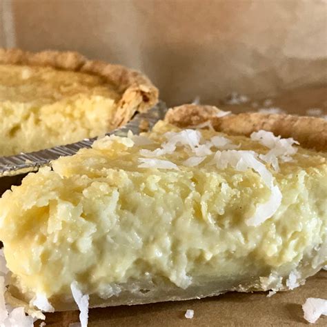 Low carb snacks for diabetics. Creamy Coconut Custard Pie