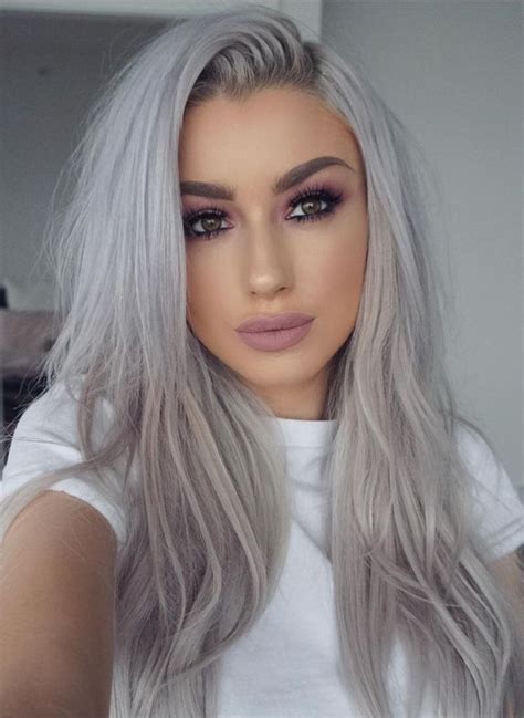 However, matthew collins explains that using a protective product during the coloring process can help to durably strengthen for a stronger. 13 Grey Hair Color Ideas to Try | Cool hair color, Grey ...