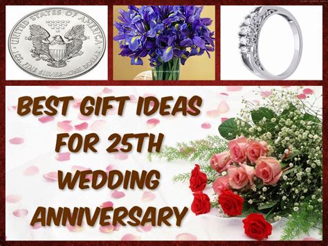 Unique marriage gifts for friends. Wedding Anniversary Gifts: Best Gift Ideas For 25th ...