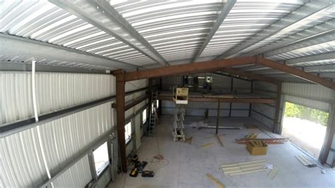 Day 12 Of The Construction Of My 40x60 Metal Building Garage Youtube