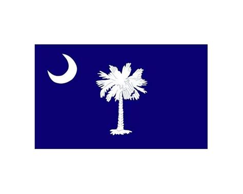 3 Ft X 5 Ft Polyester State Flag South Carolina