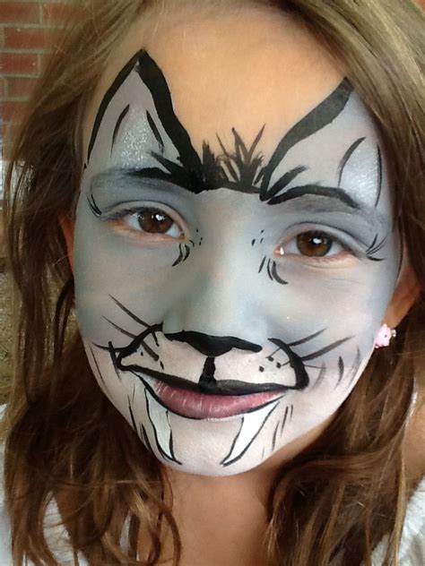 Easy Wolf Face Paint
