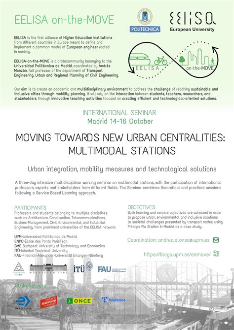 Flagship Project 2 International Seminar Eelisa On The Move