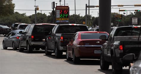 panic creates long lines at abilene gas stations