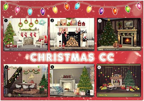 Sims 4 Cc Christmas Decor