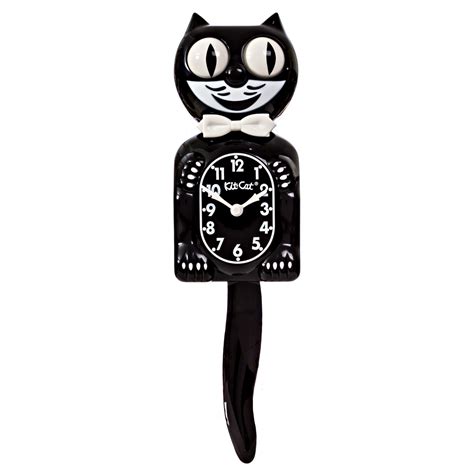 Cat Clock With Moving Eyes And Tail Vintage Vintage Render