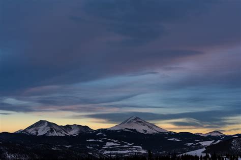 Wallpaper Id 216356 Dark Evening Clouds Over Snow Capped Mountain