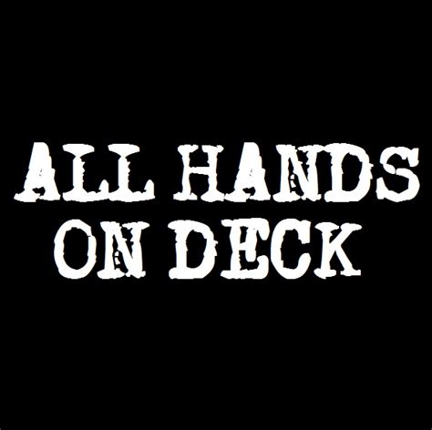 All Hands On Deck Announces Lineup Bad Copy