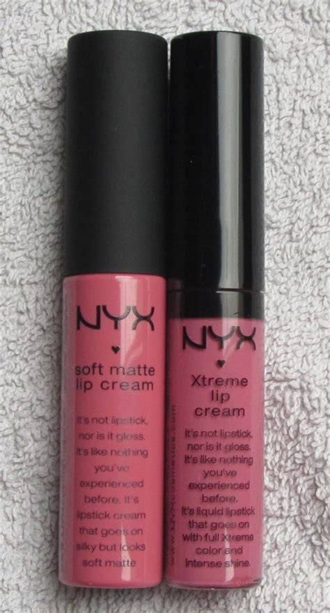 Soft matte lip cream in 2 steps | nyx professional makeup. *Nina's Bargain Beauty*: NYX Xtreme Lip Cream Vs NYX Soft ...