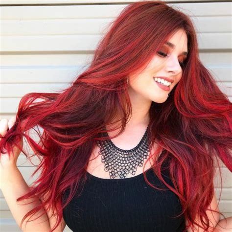 68 stunning red hair color ideas trending in 2023 dark hair with highlights blonde highlights