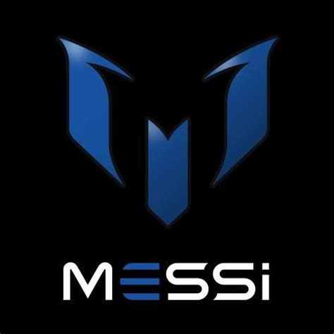 Blue Logo Messi