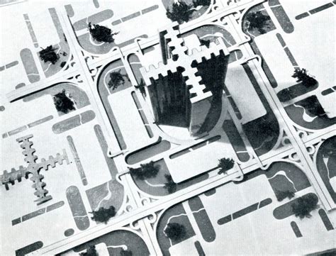 Archimodels © Le Corbusier Tower Of Plan Voisin Paris France