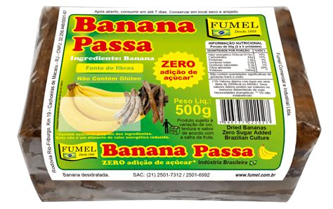Gaia Natural Banana Passa 500g Fumel